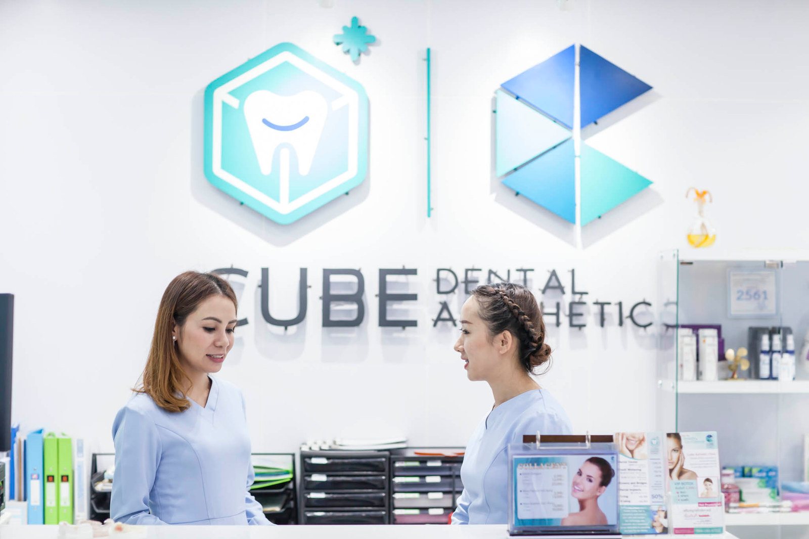 CUBE Dental Clinic reception
